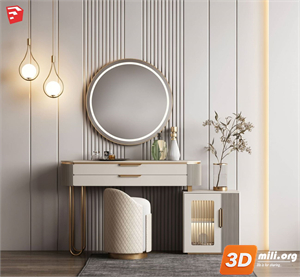 Dressing Table Skp Files 
